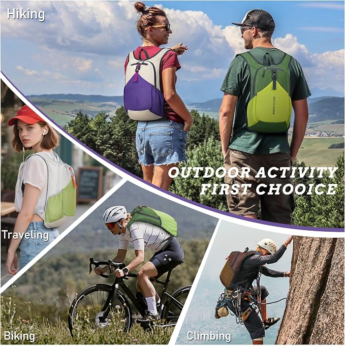 BECOJADDE 15L Small Hiking Backpack