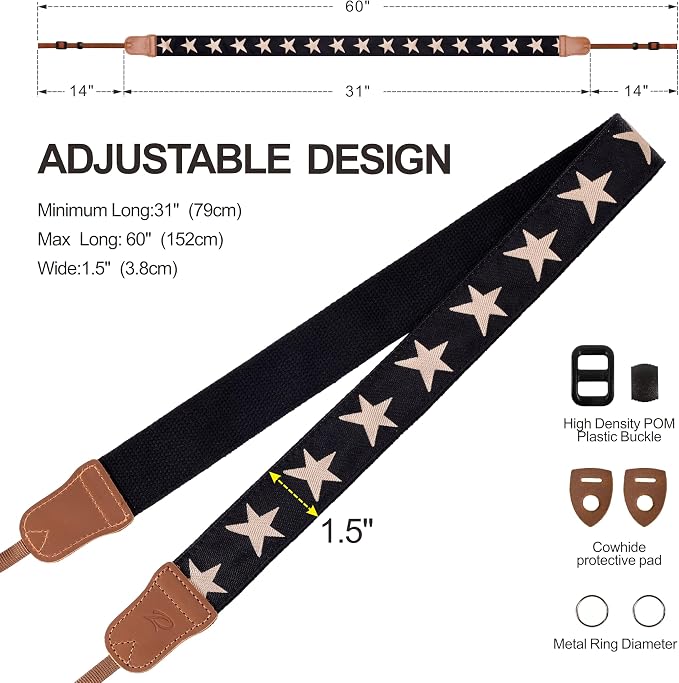 Padwa Lifestyle Pentagram Camera Strap