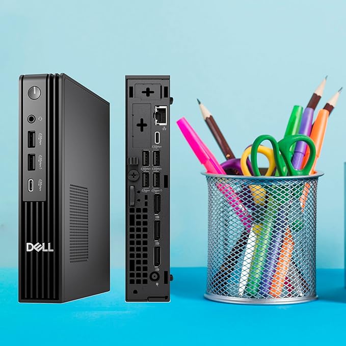 Dell 2026 Pro Plus Mini Computer: Intel Ultra 7 20-Core, 16GB RAM+1TB SSD | 3 DisplayPort, USB-C, WiFi 6, Windows 11 Pro, AI Copilot Micro Desktop Computers for Business & Professionals