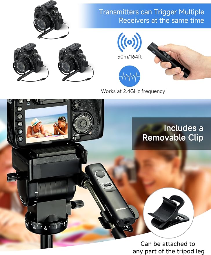 PROfezzion Wireless Shutter Release Remote Control
