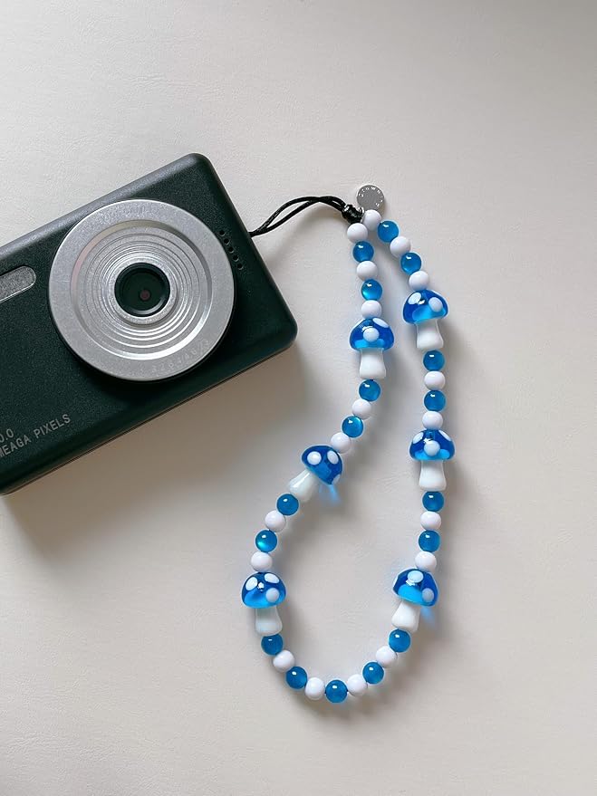 Drawwind Phone Charm Beaded Wristlet Strap Universal Cell Phone Lanyard Cute
