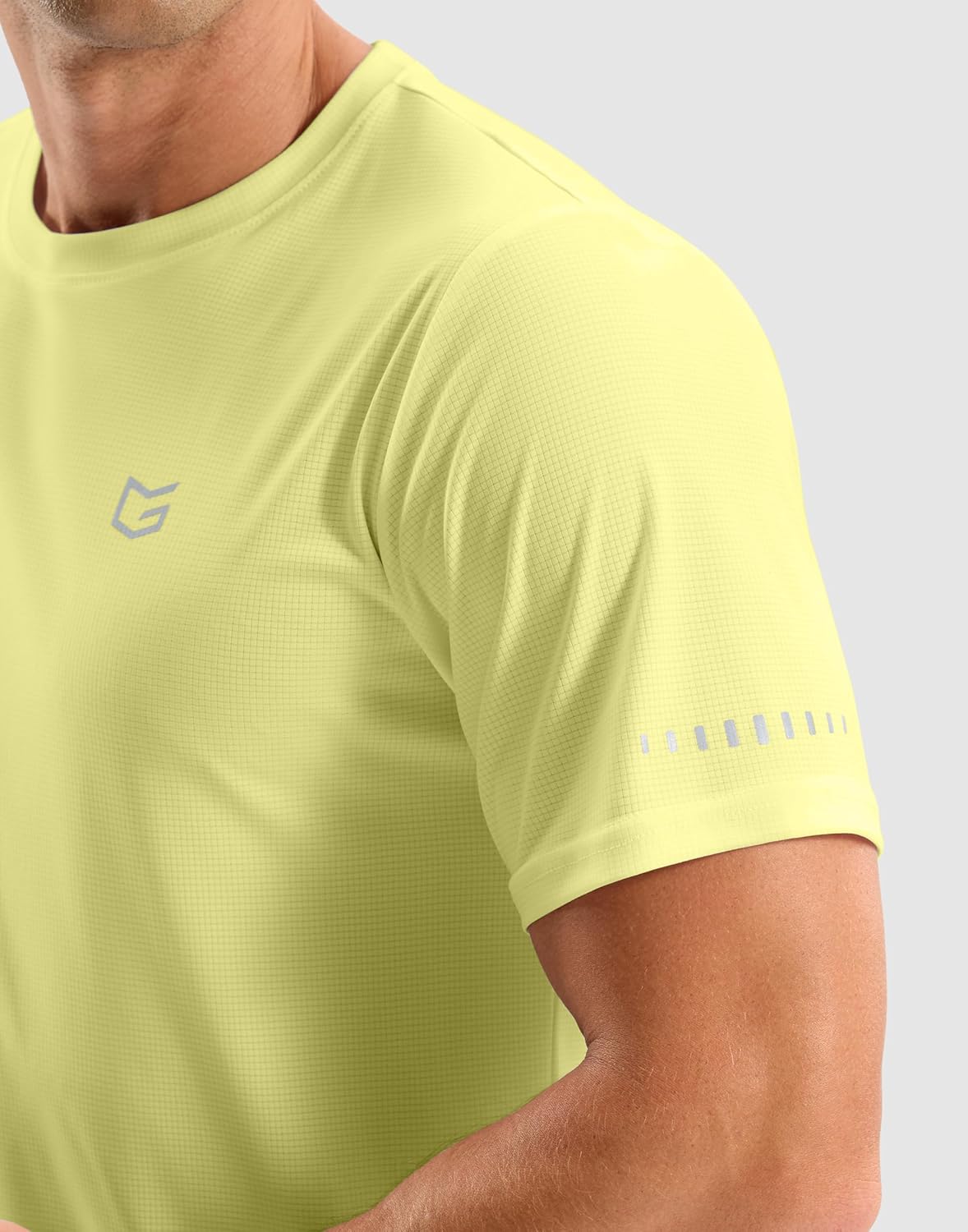 Skiennix Men's Breathable UPF 50+ Workout T-Shirt - Lightweight Cooling Tee for Running & Hiking