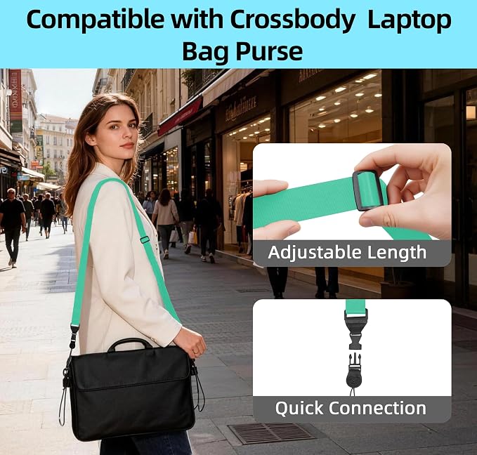 Adjustable Shoulder Strap:Comfortable iPad Strap Nylon Neck Lanyard