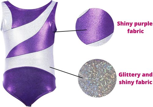 Dancina Girls Gymnastics Tank Top | Stylish Dancewear for Ages 3-12 | New Designs & Prints