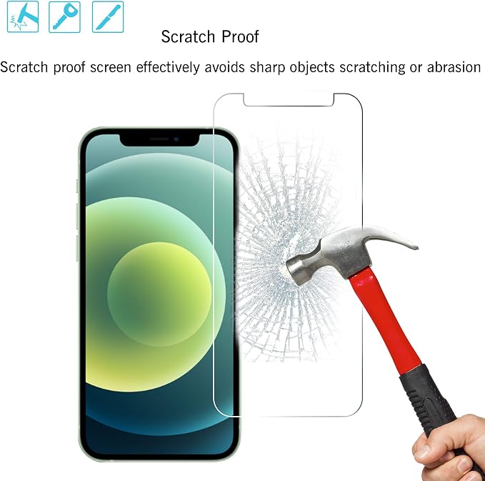 Ailun 2 Pack Screen Protector for iPhone 12 Mini