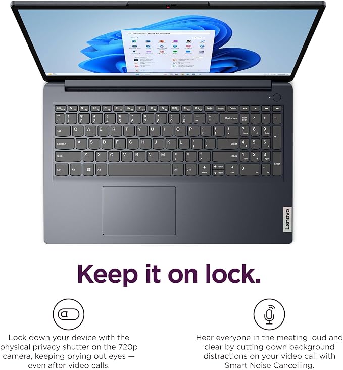 Lenovo Laptop, 15.6" FHD Touchscreen, Intel i5-1335U, 24GB RAM, 1TB SSD | up to 4.60 GHz, WiFi 6, HUB Docking Station, Long Battery Life, Windows 11 Home, 2026 Edition for Home Business