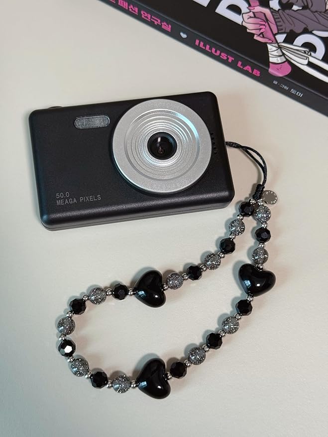 Drawwind Phone Charm Beaded Wristlet Strap Universal Cell Phone Lanyard Cute
