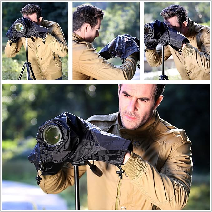 DSLR Mirrorless Camera Rain Cover Coat Sleeve Dust Proof