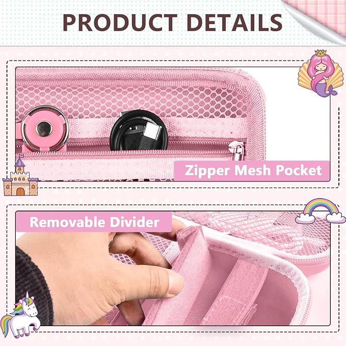 Leayjeen Kids Camera Case Compatible