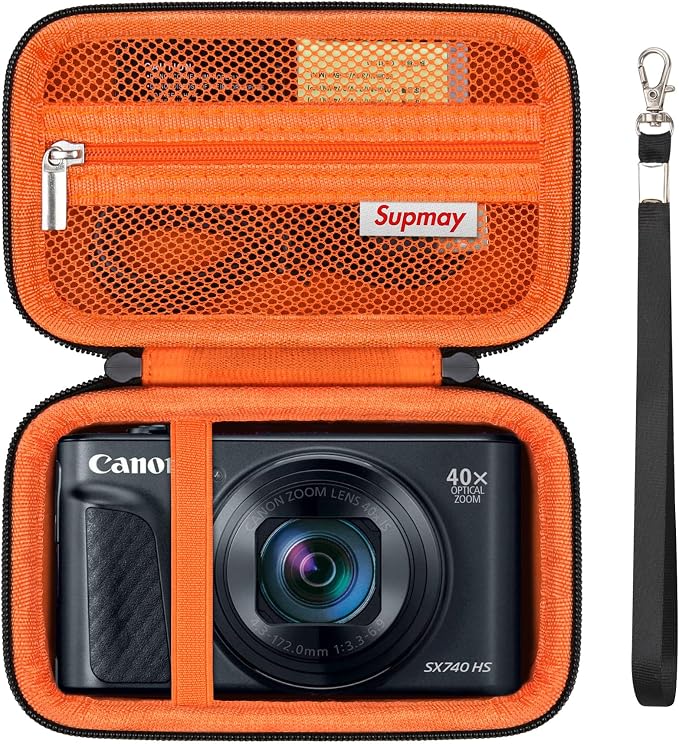 Hard Carrying Case for Canon PowerShot SX740 HS/ SX730 HS/ SX720 HS/ SX620 HS/