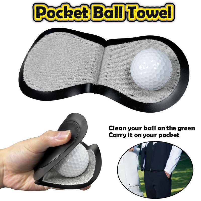 Orle Oko Golf Cart Ball Washer and Club Cleaner Kit with Mounting Bracket, Golf Ball Washer Cleaner for EZGO, Club Car, Yamaha, Advanced EV, Star EV, Universal & Detachable