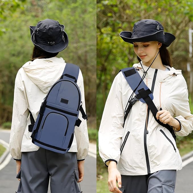 MOSISO Camera Sling Bag, DSLR/SLR/Mirrorless Camera Case Shockproof Photography