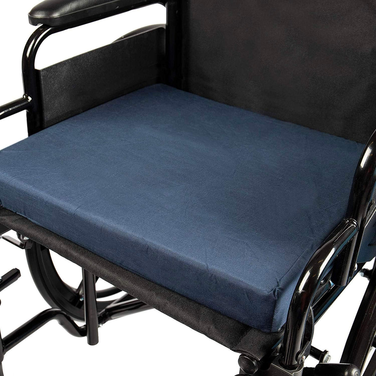 DMI Seat and Chair Cushion for Office Chairs, Wheelchairs, Scooters, Kitchen Chairs or Car Seats, for Support and Height While Reducing Stress on Back, Tailbone or Sciatica, 2 in