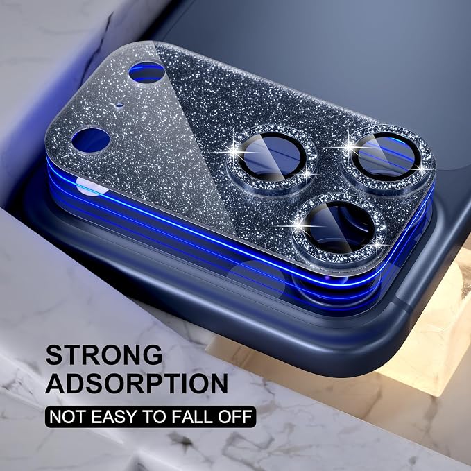 Choiche Compatible for iPhone 17 Pro Max Camera Lens Protector, Bling Camera