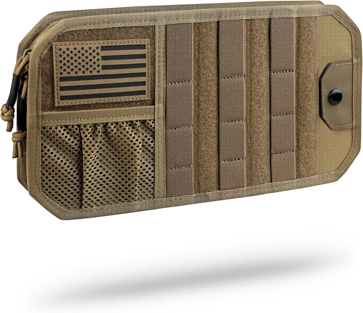 WYNEX Molle Car Sun Visor Organizer, Fits Most Cars Trucks Pickups Patrols