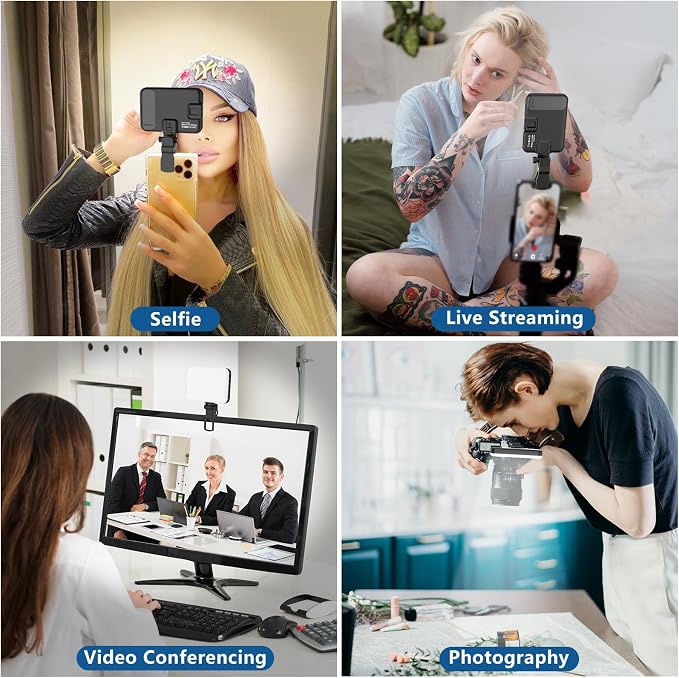 ALTSON 60 LED Portable Selfie Light Video Conference Lighting