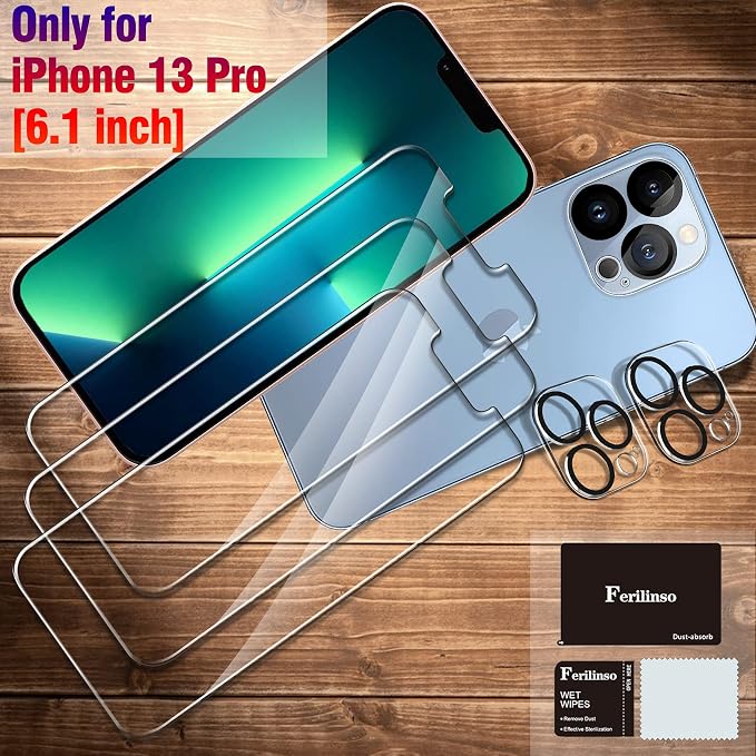 Ferilinso 3 Pack Screen Protector