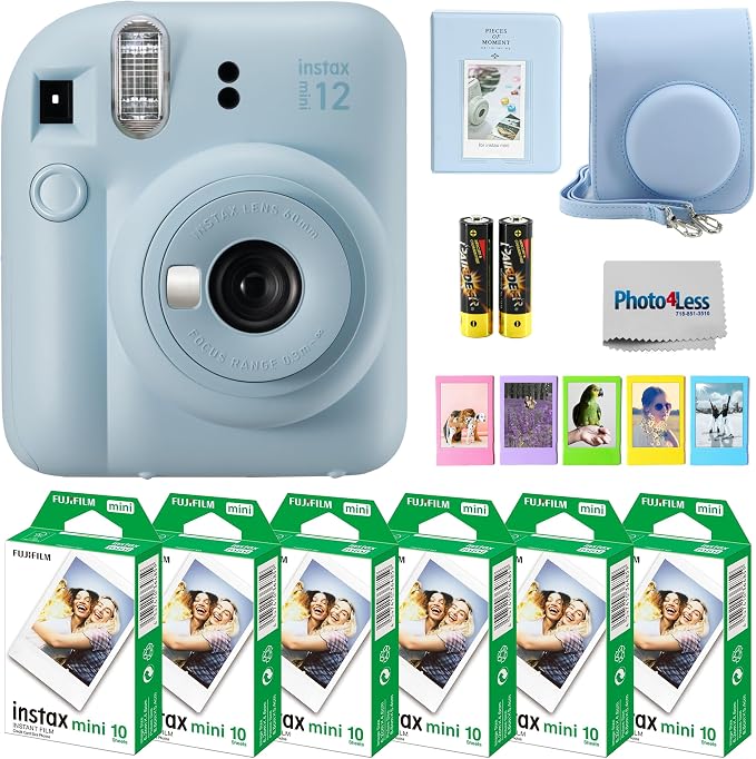 Fujifilm Instax Mini 12 Instant Camera Bundle