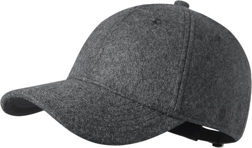GADIEMKENSD Unstructured Wool Baseball Cap - Winter Warmth & Adjustable Fit | Stylish Headwear