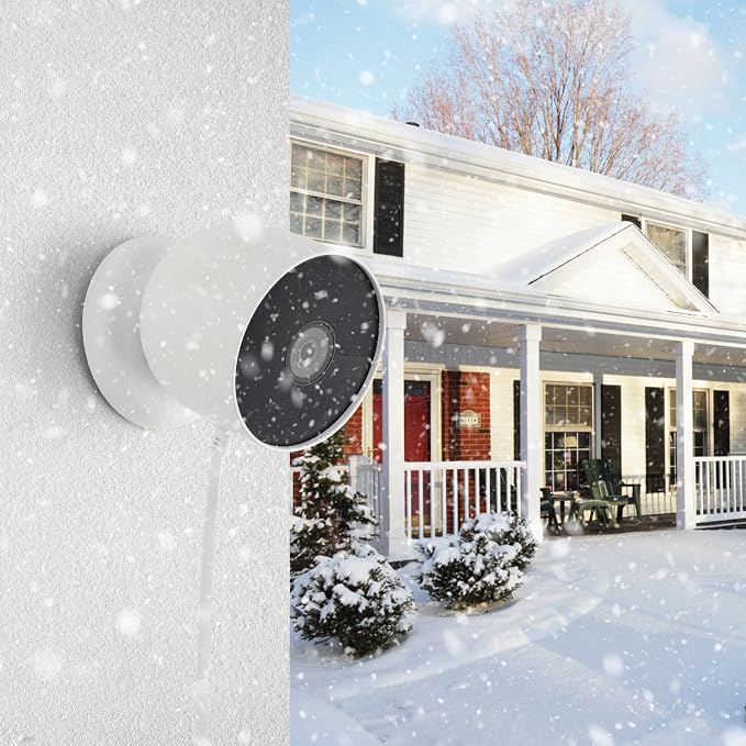 Power Cable with Adapter Compatible with Google Nest Cam Outdoor or Indoor