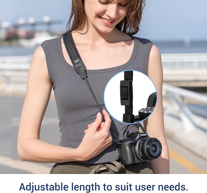 JJC Neck Strap for Canon EOS R50V R50 R100 M50 Mark II Nikon Sony Fujifilm