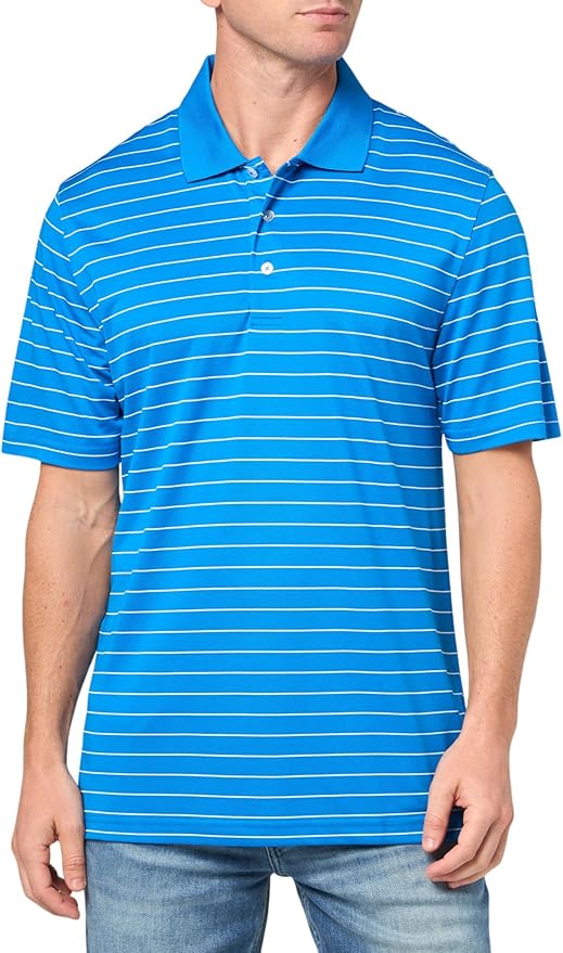 Amazon Essentials Mens Golf Polo Shirt, Moisture-Wicking Quick Dry, Short Sleeve