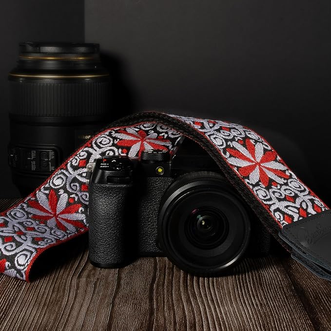Camera Strap, Jacquard Weave 2" Shoulder Neck Straps
