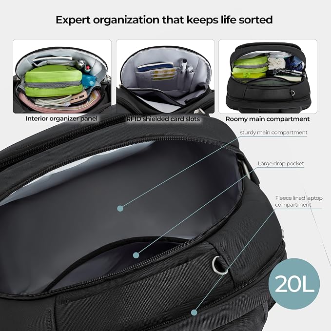 Travelon Anti-Theft Classic Large Backpack