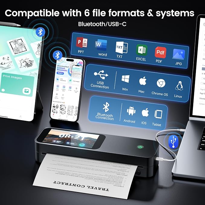 Phomemo M85 Portable Printers Wireless