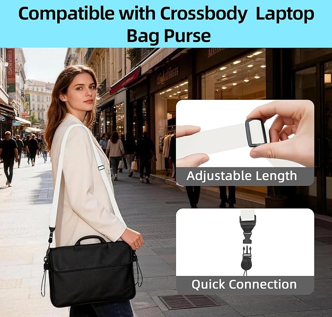 Adjustable Shoulder Strap:Comfortable iPad Strap Nylon Neck Lanyard