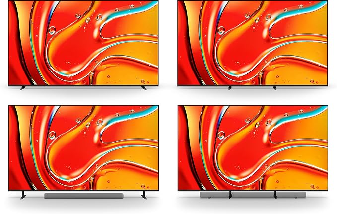 Sony 75 Inch BRAVIA 7 Mini LED QLED 4K HDR Smart Google TV (K-75XR70) | XR Processor with AI Technology, Dolby Vision/Atmos, PS5 Features, XR Backlight Master Drive, 4K movie credits included