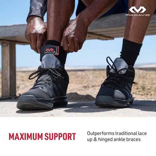 McDavid Ankle Brace Sprain Prevention/Recovery. Bio-Logix Therapy Support, Competition Grade. Perfect for Basketball, Volleyball, Football, Soccer and More