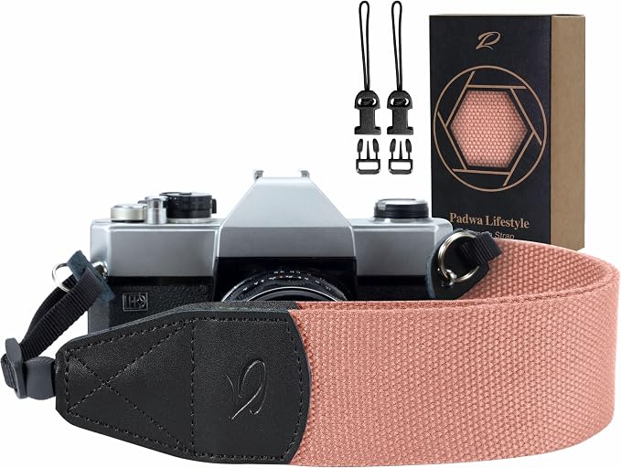 Padwa Lifestyle Pink Camera Strap