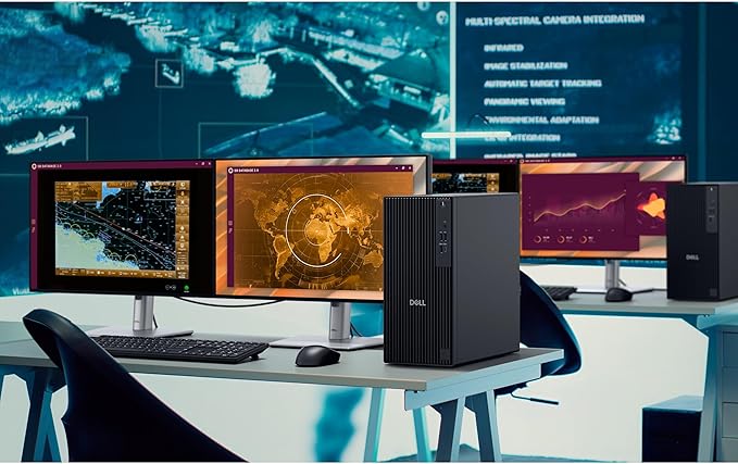 Dell Tower Desktop, Intel i5-14500 14-Core 20 Threads, 16GB DDR5 512GB SSD | Intel UHD Graphics 770,Dual 4K Display Support, Win 11 Pro, Mainstream Business Workhorse