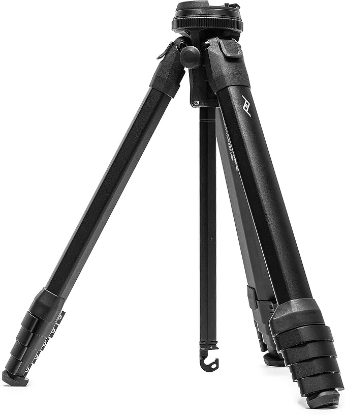 Peak Design Travel Tripod, Compact Design, Quick Setup and Takedown, Pro-Level