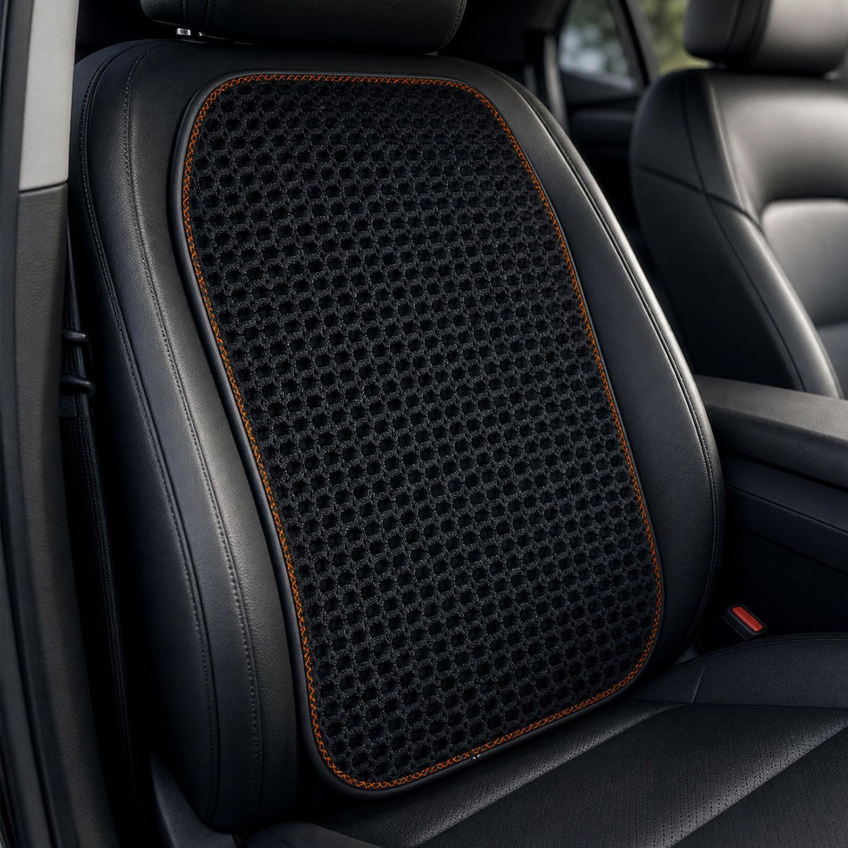 Cool and Breathable 3D air MESH car seat Cushion for Summer, Universal Ventilated Comfortable seat pad, Suitable for sedans, Vans, Pickup Trucks, and SUVs (Brown seat cushion-1PCS)