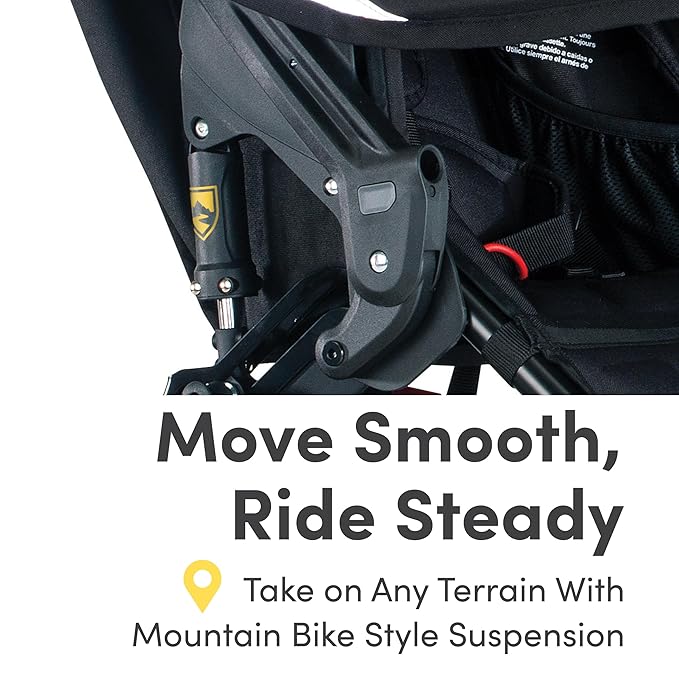 BOB Gear Revolution Flex 3.0 Jogging Stroller, Graphite Black