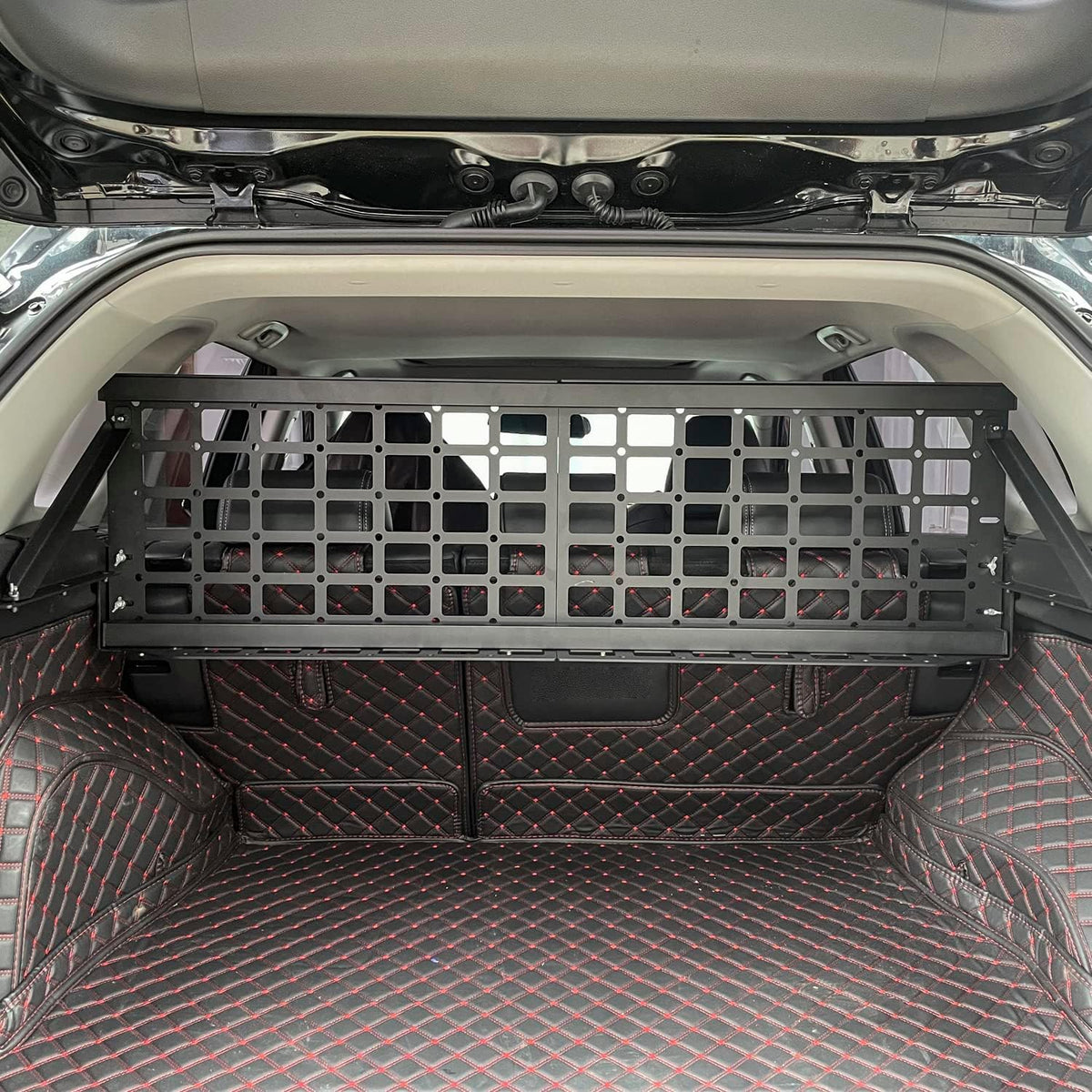 HIGH FLYING for Toyota RAV4 2019-2025 Car Accessories Modular Storage Molle Panel Cargo Shelf Organizer Luggage Carrier Rack Aluminum Alloy (with Split Cross Bar)