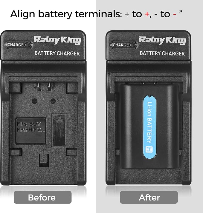 NP-FH50 Battery Charger for Sony NP-FP30