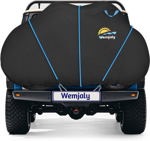 Bike Cover for 2 Bikes | 900D Heavy Duty Waterproof Outdoor Protection with Windproof Design