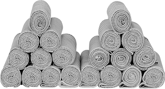 Cooling Towel 20 Pack (40"x12") Ice Towels, 160GSM Soft Breathable, Super Absorbent, Quick Cold Towel, for Bowling, Yoga, Travel, Camping, Golf, Football, Hiking, Outdoor Work