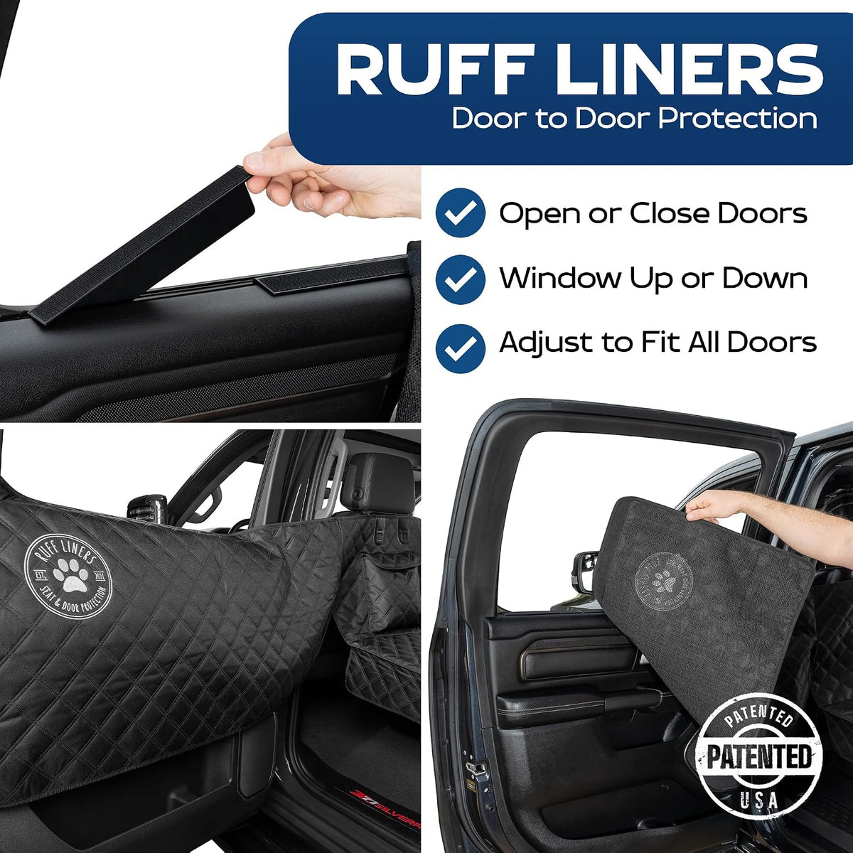 Ruff Liners Back Seat Extender for Dogs - As Seen on Shark Tank