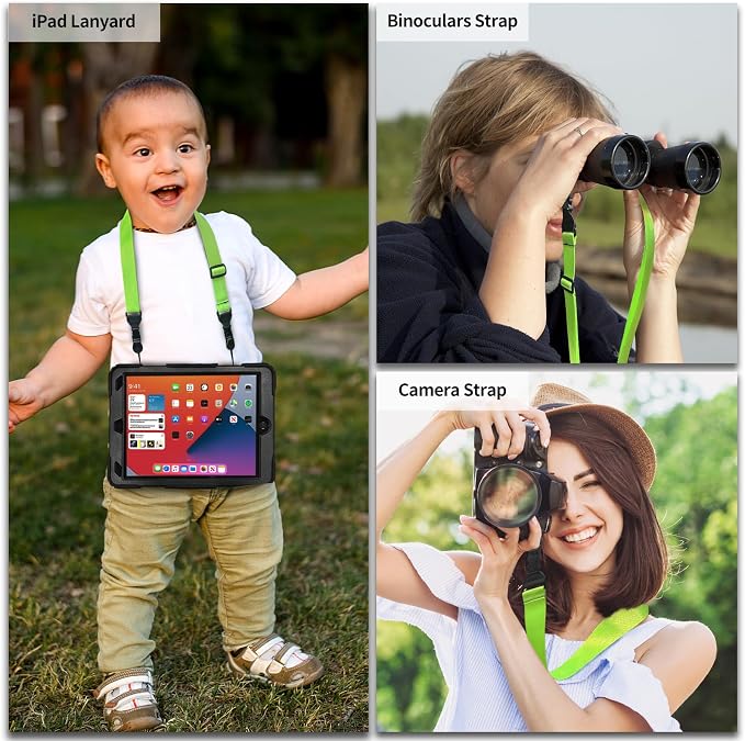 FIEIL 5 Pack Nylon iPad Strap, Adjustable Camera Neck Strap, Comfortable