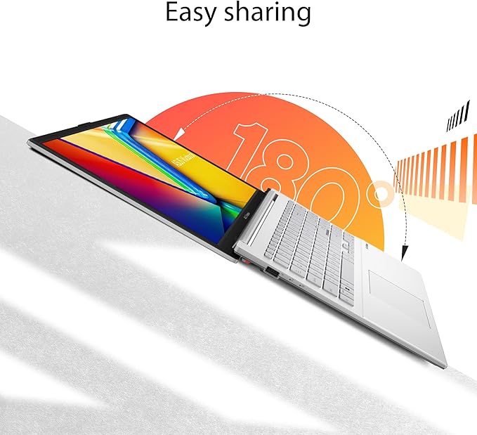 ASUS Vivobook Go 15 15.6” FHD 60Hz Laptop with Intel Processor N150, Intel UHD Graphics, 8GB RAM, 128GB SSD, Cool Silver
