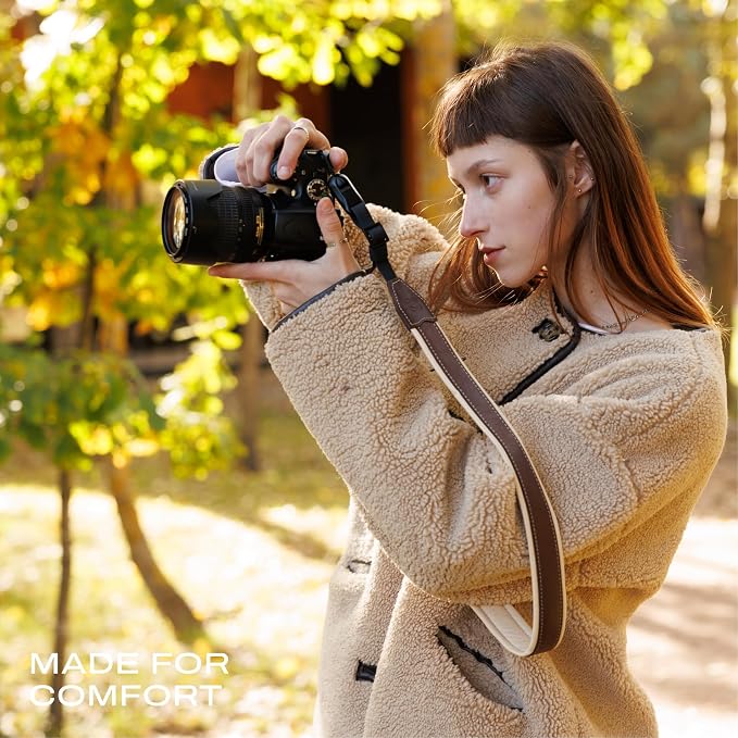 C Coiro Classic Leather Camera Strap
