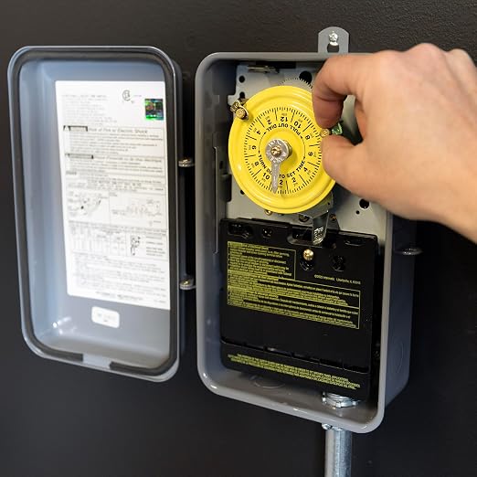 Intermatic T104R 24 Hour Mechanical Timer Switch
