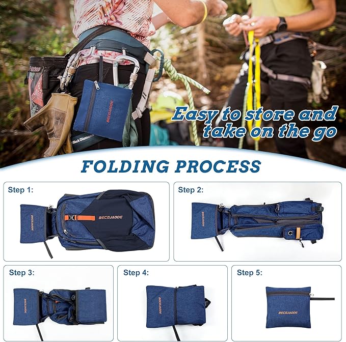 BECOJADDE 15L Small Hiking Backpack