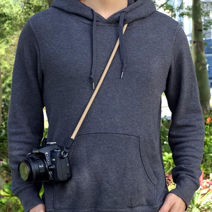 VKO Vintage Camera Neck Strap, Nylon Rope Camera Shoulder Straps