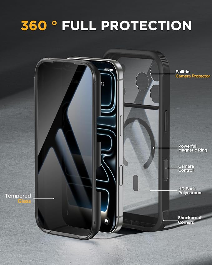 Miracase Magnetic for iPhone 17 Pro Max Case