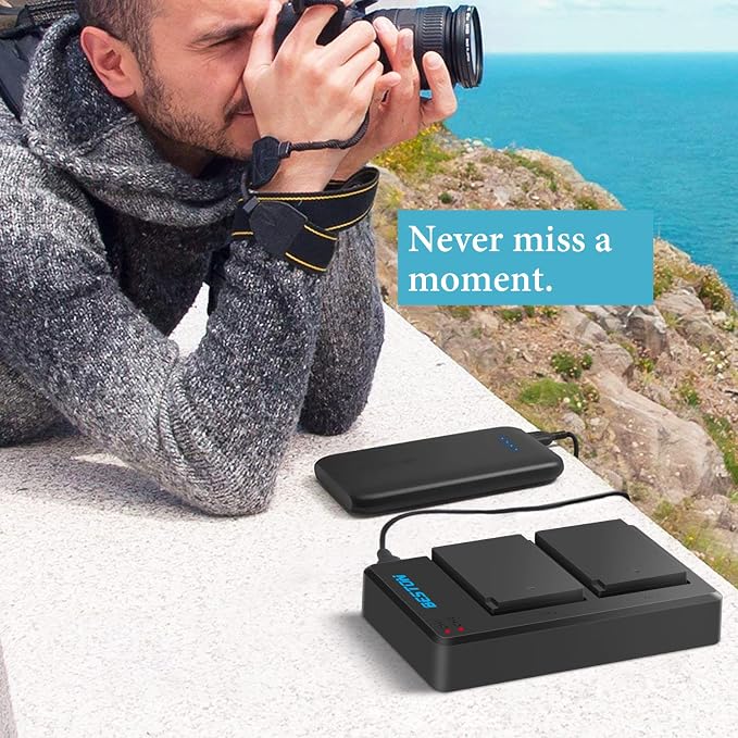 BESTON LP-E10 Battery and Charging Base